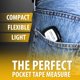 thumbnail image 2 of Cinta Métrica PERFECT MEASURING TAPE 2 m ancho 2,5 cm, 2 of 8