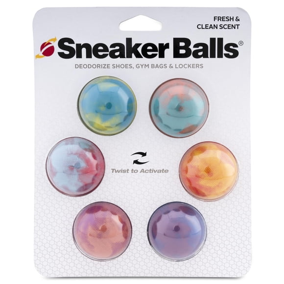 Sneaker Balls - Desodorante Textil para Zapatillas, Pack de 6, Aroma Fresco
