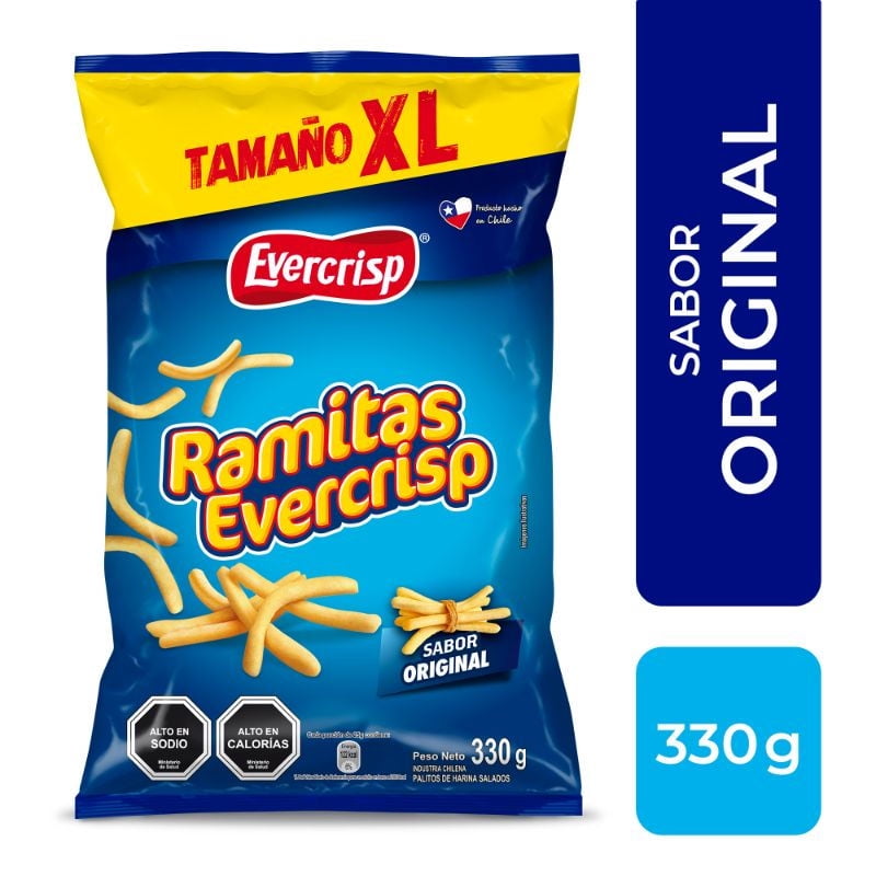 Ramitas Saladas 330 g Evercrisp