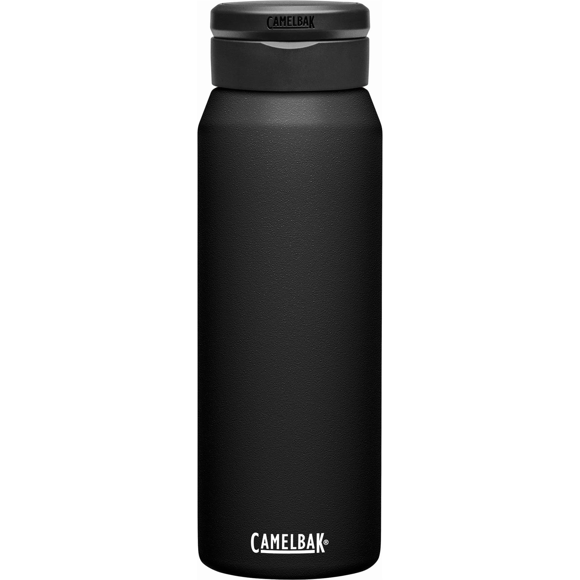 Botella De Agua Camelbak Fit Cap Al Vacío, Acero Inoxidable, 960 Ml, Negra