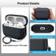 thumbnail image 4 of Funda YSIUENG para AirPods Pro 3 2025 de cuero TPU azul marino, 4 of 7