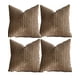thumbnail image 1 of Set De 4 Fundas De Cojines Diseño De Maiz 45cm X 45 Cm Marron, 1 of 4