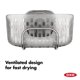 thumbnail image 5 of Organizador de fregaderos OXO Good Grips Stronghold Suction Grey, 5 of 8