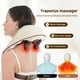 thumbnail image 2 of Hot Compress Kneading Shiatsu Massage Shawl Neck Chiropractic Massager for Shoulder Relax Trapezius Massager, 2 of 3