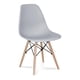 thumbnail image 1 of Silla de comedor estilo eames gris, 1 of 5