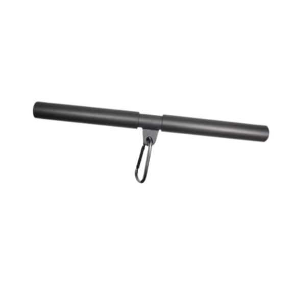 Barra de LAT para gimnasio en casa, accesorio universal para máquina de cable, equipo de fitness para entrenamiento de remo de pecho y tríce con mosquetón