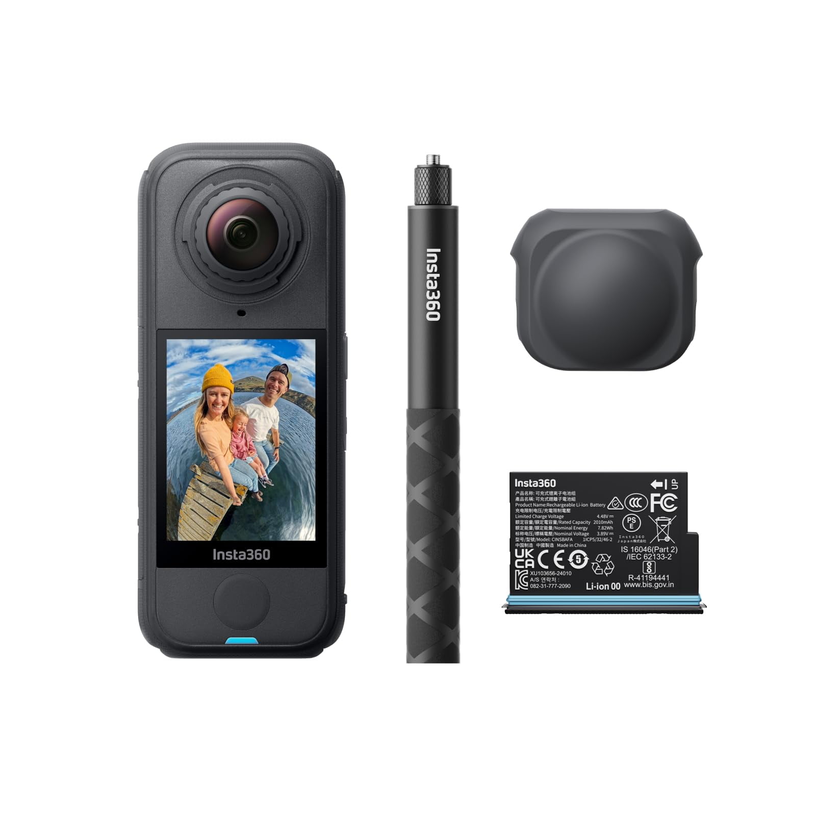 Cámara De Video Insta360 X4 Air 165g 8k 360 Con Estabilización
