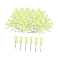 Bothyi - 100 Pines Dispensadores Industriales De Punta Roma Con Cierre Luer Para Líquido Amarillo