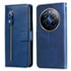 thumbnail image 1 of Funda con Cremallera para Realme 13 Pro 5G, Carcasa Cartera de Cuero PU con Soporte y Tarjetero, 1 of 6