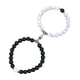 thumbnail image 3 of Pulseras Magnéticas Pulsera De Cuentas De Piedra Natural Para Hombres Mujeres Redondas, 3 of 5