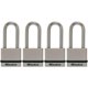 thumbnail image 1 of Master Lock Candado de 4,4 cm de ancho, llave única – Pack de 4, 1 of 6