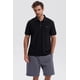thumbnail image 1 of Polera Hombre Piqué Básica Lisa Negro - ll, 1 of 4