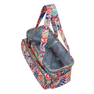 Magideal - Bolsa De Tejer, Organizador De Almacenamiento De Lanas, Bolso Vacío Con Correa Para El Hombro, Bolsa Grande De Ganchillo, Bolsa Con Soporte Para Bolas