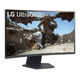 thumbnail image 3 of Monitor Gamer Curvo LG Ultragear 27GS60QC-B 27" QHD VA, 180hz, 1ms, AMD FreeSync Premium, HDR 10, 3 of 9