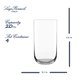 thumbnail image 2 of Vasos para Beber Luigi Bormioli Sublime 4x590 ml Sin Plomo, 2 of 9