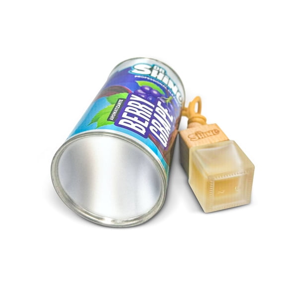 Aromatizante Colgante para Auto Berry Grape 8 ml con Recarga 6 ml Dr.Shine