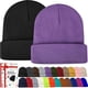 thumbnail image 1 of Gorros para hombre y mujer, paquete de 2, para otoño e invierno, unisex, cálidos, de punto, suaves, para esquí, CLT01, 1 of 6