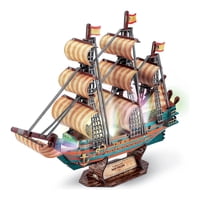 Genérico - Juguete Rompecabezas 3D Barco Español San Felipe 146 Piezas