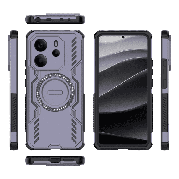 Funda FOXDOCK para Xiaomi Redmi Note 14 4G magnética, resistente