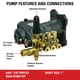 thumbnail image 2 of Bomba Para Hidrolavadora Aaa 90034 4400 Psi 4 Gpm, 2 of 7