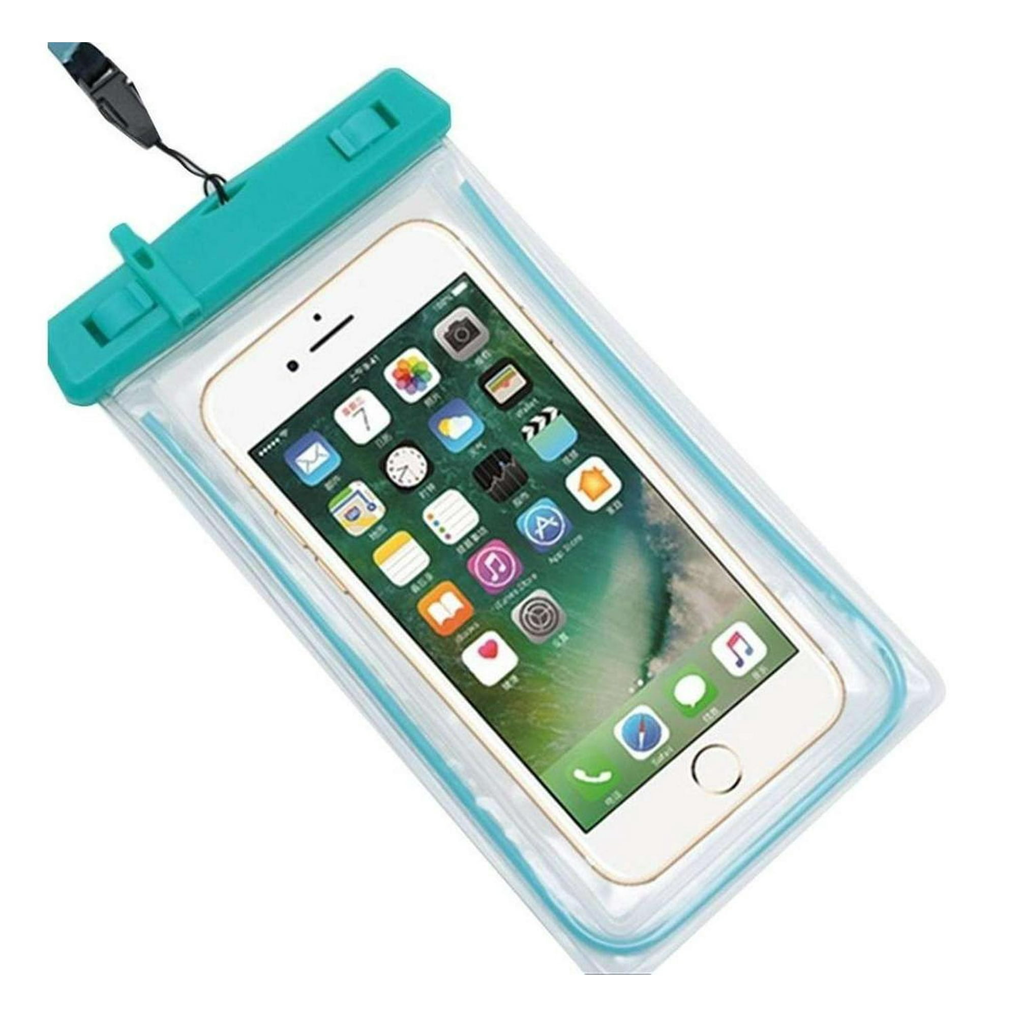 Gen - Funda Impermeable Protector Celular Sumergible Agua Flotador Piscina Mar Multicolor