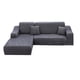 thumbnail image 4 of CUBIERTA DE SOFA SOBRE ELASTICE SQUARE POLYSTER SEAVERSLIPLIP PARA LA DORNA DE OFICINA CUATRO ASIENTOS E, 4 of 5