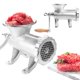 thumbnail image 4 of Soporte de mesa de hierro fundido CucinaPro para picadora de carne con accesorios, 4 of 6