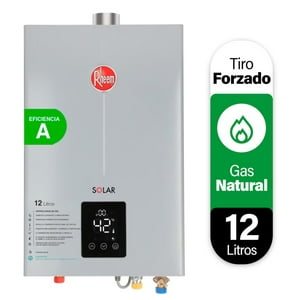 Calefont Rheem Tiro Forzado 12 Litros Gas Natural