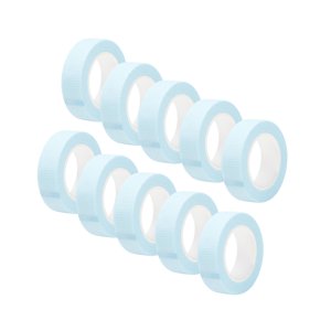Ioensy - 10 Uds Cintas De Pestañas Cinta De Aislamiento De Pestañas De Injerto Suave Para Salones De Maquillaje Azul