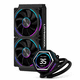 thumbnail image 1 of Refrigeración Líquida Para Pc Aio 240mm Lcd Argb Intel Amd Water Cooler Cpu Pantalla Temperatura Giratoria Doble Ventilador Pwm 255w Tdp Gamer Alto Rendimiento, 1 of 3