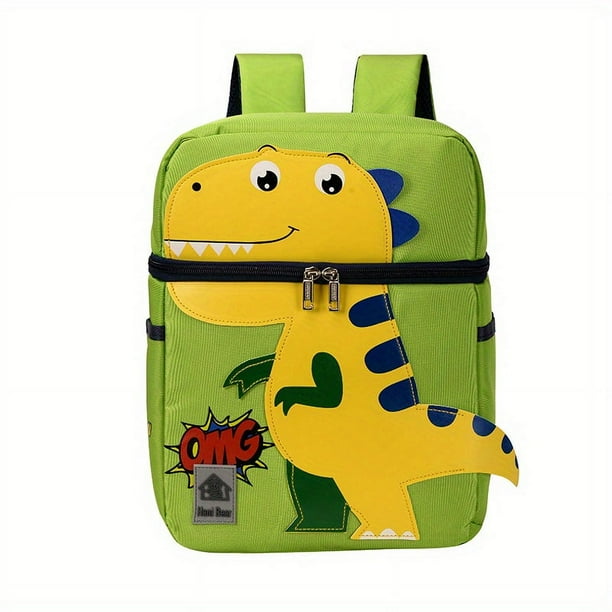 Cartoon Cute Dinosaur Kindergarten Schoolbag Fashion Boy Girl Travel Backpack Children'santi-Lost Backpack