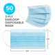thumbnail image 2 of Mascarillas desechables InterMask ASTM Nivel 3, azules, 3 capas, 50 unidades, 2 of 9