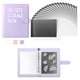 thumbnail image 1 of Álbum De Almacenamiento Para Troqueles 12 Láminas Magnéticas 23 X 17 Cm Morado, 1 of 9