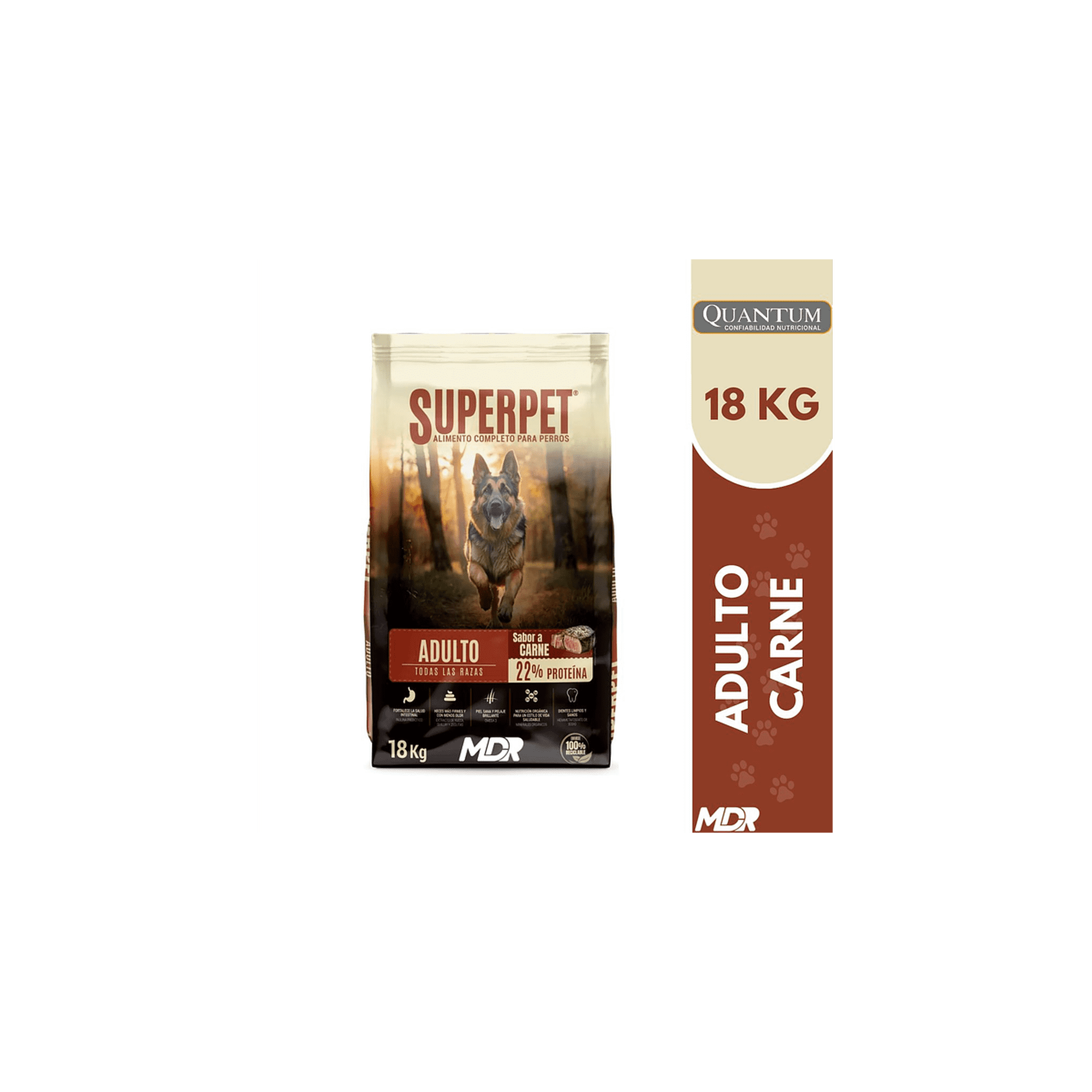 Alimento Para Perro Superpet Adulto 18 Kg