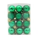 thumbnail image 4 of 24 adornos de bolas navideñas para colgar en el y celebraciones , Verde, 4 of 5