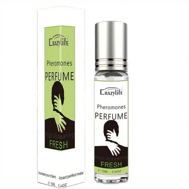 Pure Instinct Perfume, The Original Pheromone Infused Essential Oil Perfume, Refreshing And Lasting Floral Notes, For Men To Attract Women, Perfect For Dating