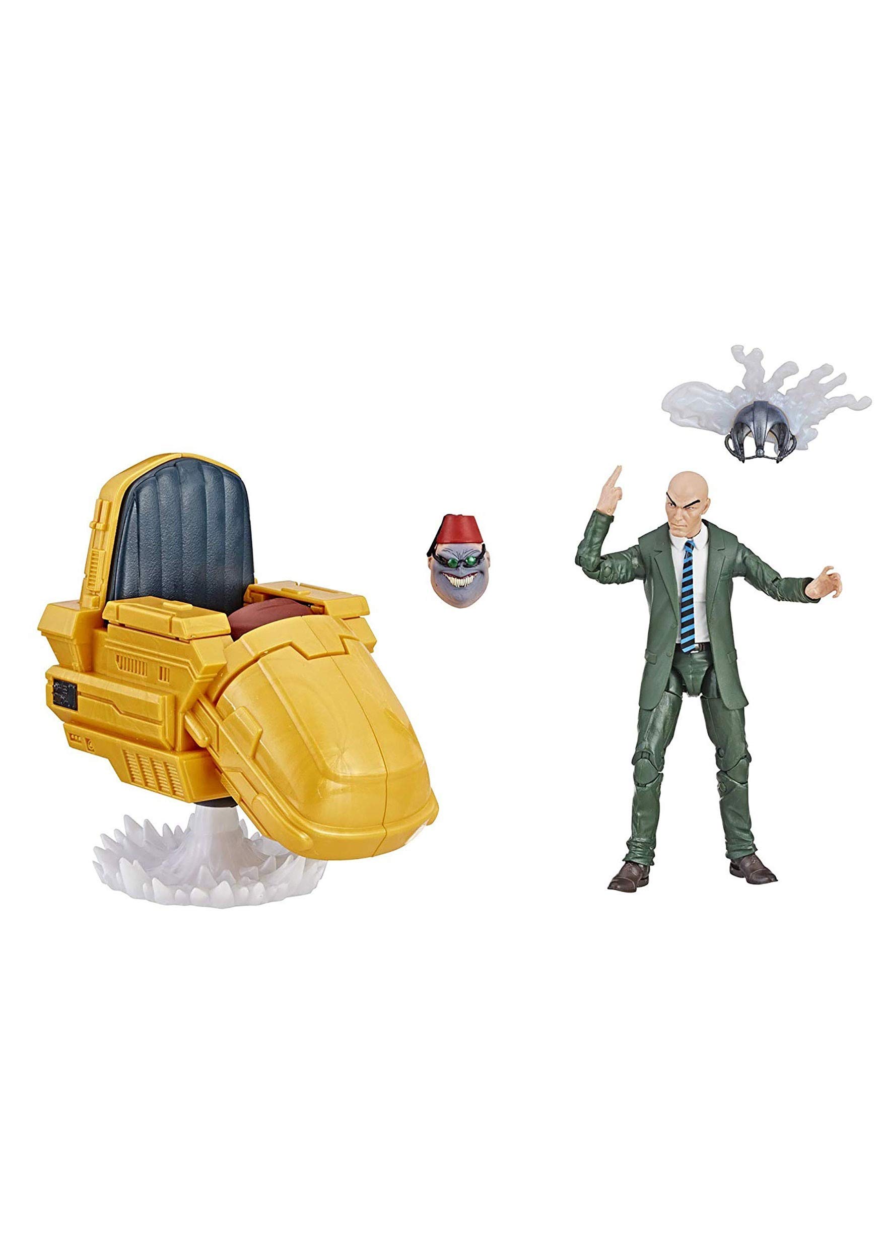 Figura De Acción Professor X De Marvel Legends Series 6 Con Silla Flotante