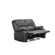 thumbnail image 1 of Sofá Reclinable 2 Cuerpos Rosario color Negro, 1 of 3