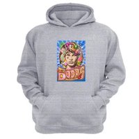 Genérico - Polerón Canguro The Doors Gris Claro Talla S Unisex