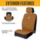 thumbnail image 2 of Funda de Asiento Carhartt Nylon Duck Negro Universal, 2 of 5