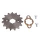 thumbnail image 1 of rueda dentada delantera del motor para sdg 110cc 125cc dirt bike atv 420-15t-20mm, 1 of 5