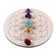 thumbnail image 3 of Piedra Curativa De Cristal + Placa De Madera Colección De Cuarzo Crudo Gem Spiritual Lucky B, 3 of 3