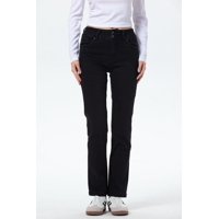 Fashionspark - Jeans Mujer Flo Calce Recto Negro