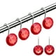 thumbnail image 2 of 12pcs Shower Curtain Hooks, Decorative Rhinestones Acrylic Crystal Shower Rings, Curtain Hooks For Bathroom, Bedroom And Living Room, Bathroom Supplies, 2 of 3