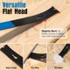 thumbnail image 5 of Pry Bar Set SHALL Herramienta de barra plana de acero con alto contenido de carbono de 4 piezas, 5 of 7