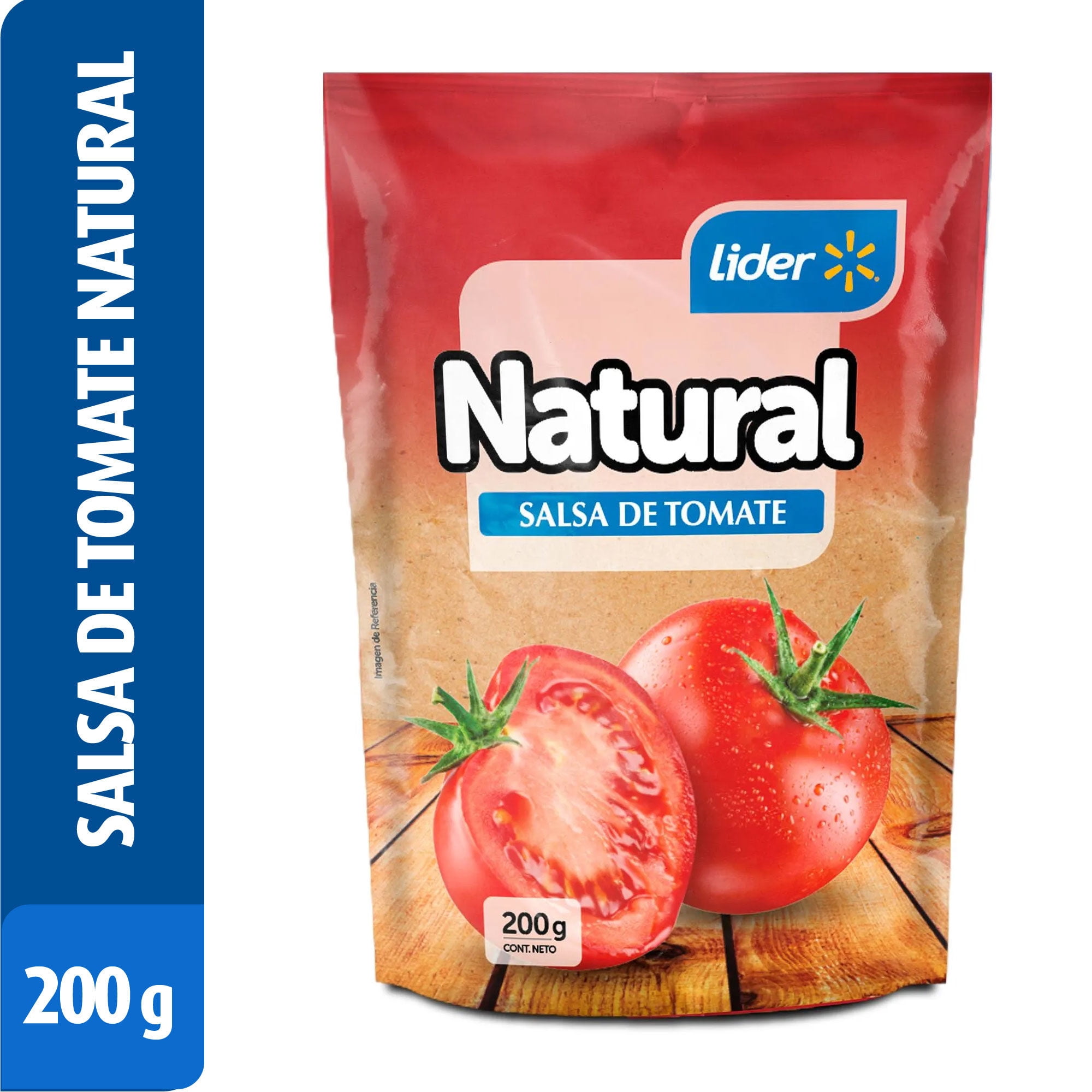 Salsa De Tomate Natural Bolsa 200 g Lider