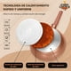 thumbnail image 4 of Bateria De Cocina Ceramica Antiadherente Aluminio 13 Piezas Oro Rosa, 4 of 9