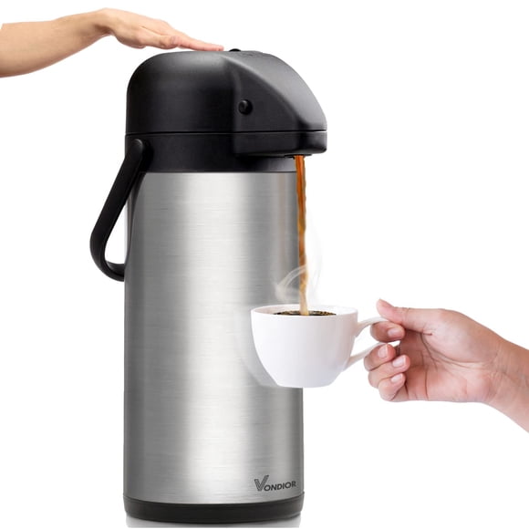 Dispensador De Café Airpot 3 Litros De Acero Inoxidable