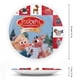 thumbnail image 2 of Rudolf el de la nariz roja Plato decorativo de porcelana fina (bone china), plato decorativo de cerámica para hogar, oficina, soporte de pared, platos decorativos para dormitorio - 6 pulgadas (15 cm), 2 of 6