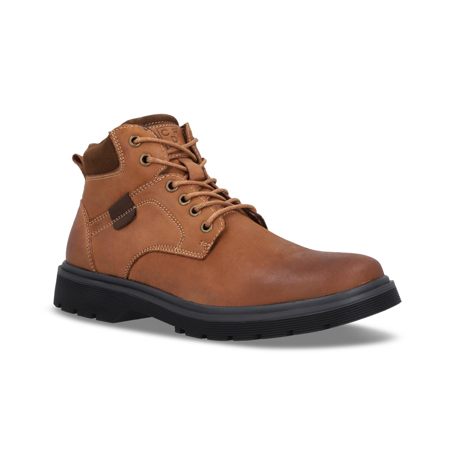 Cardinale - Botines Hombre Cuero Leeson-6-60 Brandy Marron Claro 39